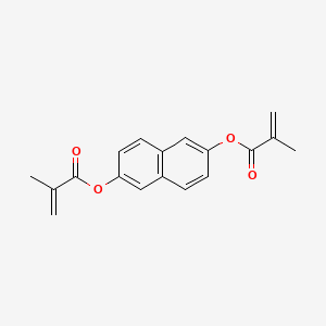 [6-(2-Methylprop-2-enoyloxy)naphthalen-2-yl] 2-methylprop-2-enoate