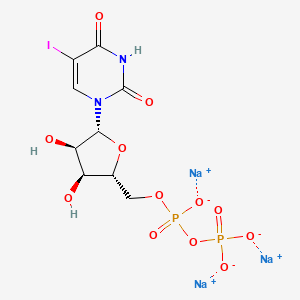 molecular formula C9H10IN2Na3O12P2 B13838666 5-Iodo-UDP trisodium salt 