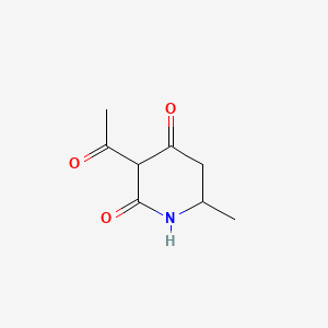 3-Acetyl-6-methylpiperidine-2,4-dione