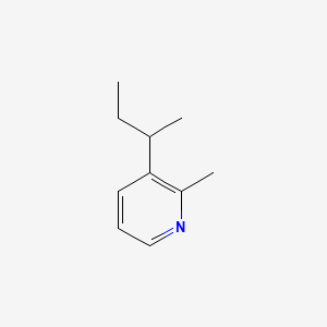 2-Picoline, 3-sec-butyl-