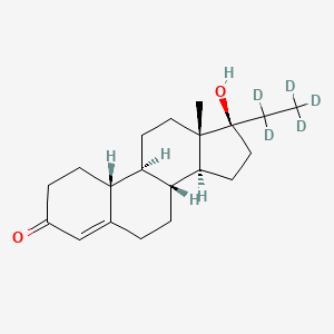 molecular formula C20H30O2 B13838736 Norethandrolone-d5 