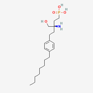 molecular formula C20H36NO4P B13838776 (R)-FTY-720 Phosphonate 