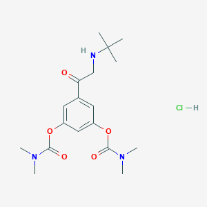 molecular formula C18H28ClN3O5 B13838796 1-Keto Bambuterol Hydrochloride 