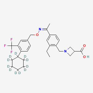 molecular formula C29H35F3N2O3 B13838828 Siponimod-D11 