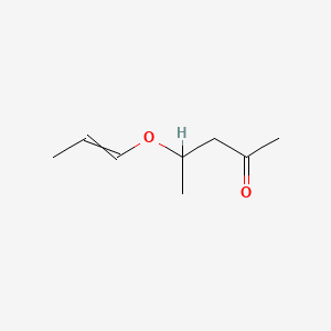 2-Pentanone, 4-(1-propenyloxy)-