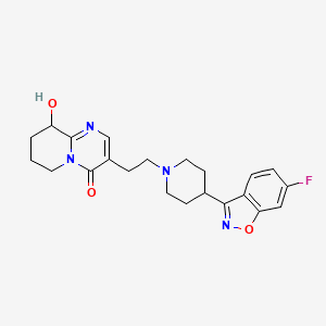 molecular formula C22H25FN4O3 B13838882 2-Desmethyl Paliperidone 