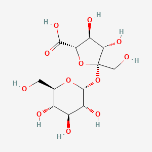 (5S)-D-Lyxo-5-Hexulo-5,2-furanosidonic Acid, a-D-Glucopyranosyl; 6'-Carboxysucrose