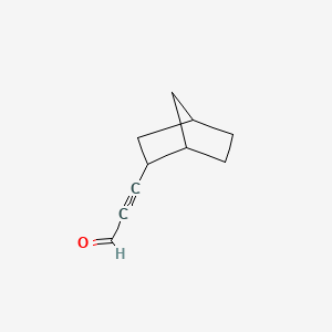 3-(2-Bicyclo[2.2.1]heptanyl)prop-2-ynal