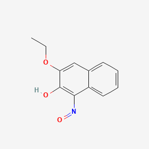 3-Ethoxy-1-nitrosonaphthalen-2-ol