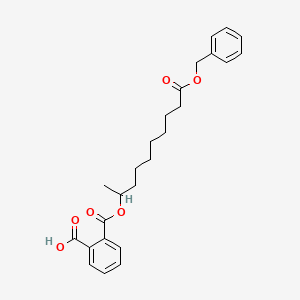 2-(((10-(Benzyloxy)-10-oxodecan-2-yl)oxy)carbonyl)benzoic Acid