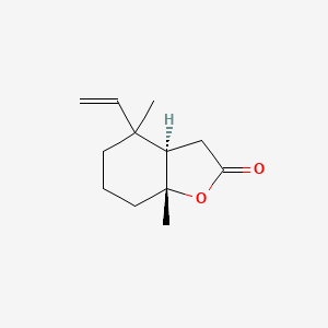 (E)-Hexahydro-(Z)-4,7a-dimethyl-4-vinylbenzofuran-2(3H)-one