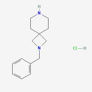 molecular formula C14H21ClN2 B1383944 2-Benzyl-2,7-Diazaspiro[3.5]Nonane Hydrochloride CAS No. 2177265-01-7