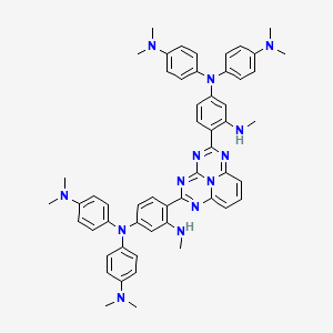 4,4'-(Pentaazaphenalene-2,5-diyl)bis(N,N-bis(4-dimethylamino)triphenylamine)