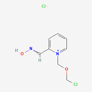 1-[(Chloromethoxy)methyl]-2-formyl-pyridinium Chloride Oxime