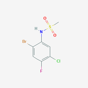 N-(2-bromo-5-chloro-4-fluorophenyl)methanesulfonamide