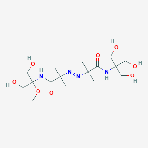 2,2'-(1,2-Diazenediyl)bis[N-[2-hydroxy-1,1-bis(hydroxymethyl)ethyl]-2-methyl-propanamide