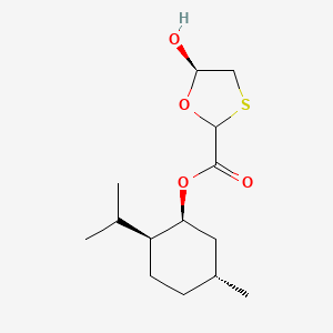 D-Menthol-5S-hydroxy-[1,3]-oxathiolane-2S-carboxylate