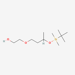 2-[3-[Tert-butyl(dimethyl)silyl]oxybutoxy]ethanol