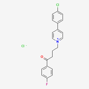 N-(4'-Fluorobutyrophenone)-4-(4-chlorophenyl)pyridinium