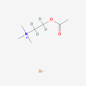 molecular formula C7H16BrNO2 B1383974 Acetylcholine-1,1,2,2-d4 bromide CAS No. 93449-31-1
