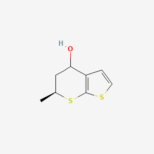 (6S)-6-methyl-5,6-dihydro-4H-thieno[2,3-b]thiopyran-4-ol