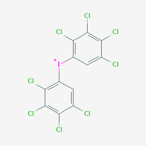 Bis(2,3,4,5-tetrachlorophenyl)iodanium