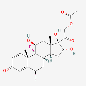 molecular formula C23H28F2O7 B13839912 Fluocinolone Acetonide Impurity 