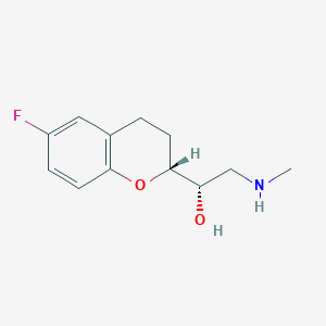 (S)-1-((R)-6-Fluorochroman-2-yl)-2-(methylamino)ethan-1-ol