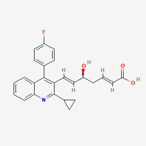 (S,2E,6E)-Dehydroxy Pitavastatin