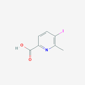 5-Iodo-6-methylpyridine-2-carboxylic acid