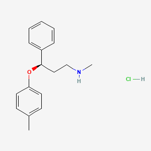 (R)-N-methyl-3-phenyl-3-(p-tolyloxy)propan-1-amine hydrochloride