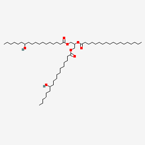 Di(12-hydroxystearoyl)-stearoyl-glycerol