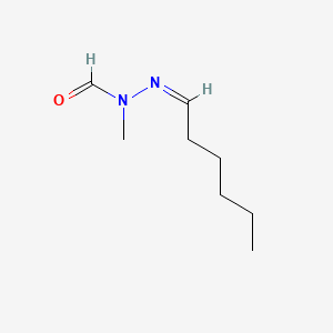 N-(hexylideneamino)-N-methylformamide