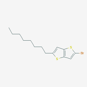 B1384034 2-Bromo-5-octylthieno[3,2-b]thiophene CAS No. 1398397-74-4