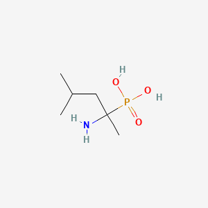 (1-Amino-1,3-dimethylbutyl)phosphonicacid