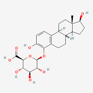 4-Hydroxyestradiol 4-O-beta-D-Glucuronide Sodium Salt