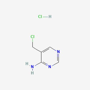 5-(Chloromethyl)pyrimidin-4-amine Hydrochloride