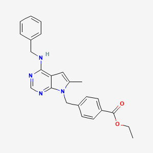 molecular formula C24H24N4O2 B13840411 Microtubule inhibitor PP-13 