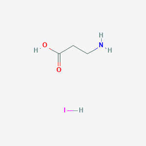 molecular formula C3H8INO2 B1384047 beta-Alanine Hydroiodide (Low water content) CAS No. 2096495-59-7