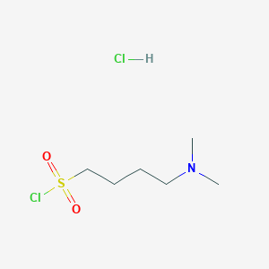 B1384071 4-(Dimethylamino)butane-1-sulfonyl chloride hydrochloride CAS No. 2031269-50-6