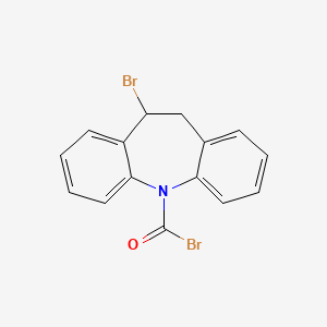 10-Bromo-10,11-dihydro-5H-dibenzo[b,f]azepine-5-carbonyl Bromide