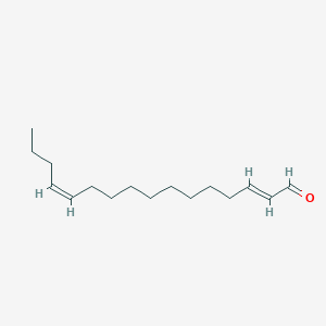 (2E,12Z)-Hexadeca-2,12-dienal