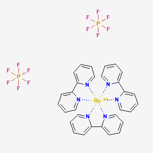 molecular formula C30H24F12N6P2Ru B13840807 2-pyridin-2-ylpyridine;ruthenium(2+);dihexafluorophosphate 