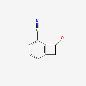 8-Oxobicyclo[4.2.0]octa-1(6),2,4-triene-2-carbonitrile