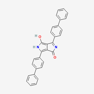 molecular formula C30H20N2O2 B1384101 颜料红 264 CAS No. 88949-33-1