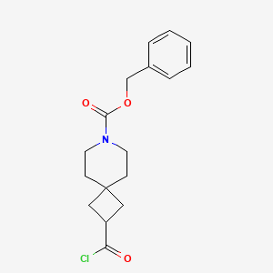 Benzyl 2-(chlorocarbonyl)-7-azaspiro[3.5]nonane-7-carboxylate