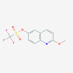 2-Methoxy-6-quinolinyl trifluoromethanesulfonate