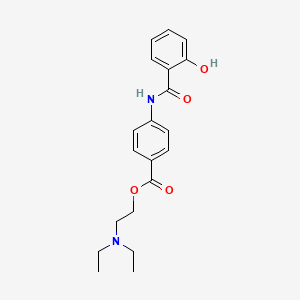 2-(Diethylamino)ethyl 4-(2-Hydroxybenzamido)benzoate