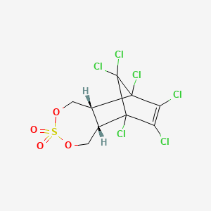 (2S,8R)-1,9,10,11,12,12-hexachloro-4,6-dioxa-5lambda6-thiatricyclo[7.2.1.02,8]dodec-10-ene 5,5-dioxide