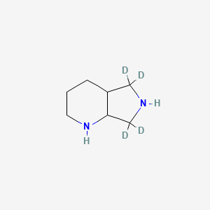 Octahydro-1H-pyrrolo[3,4-b]pyridine-d2 Di-trifluoroacetate